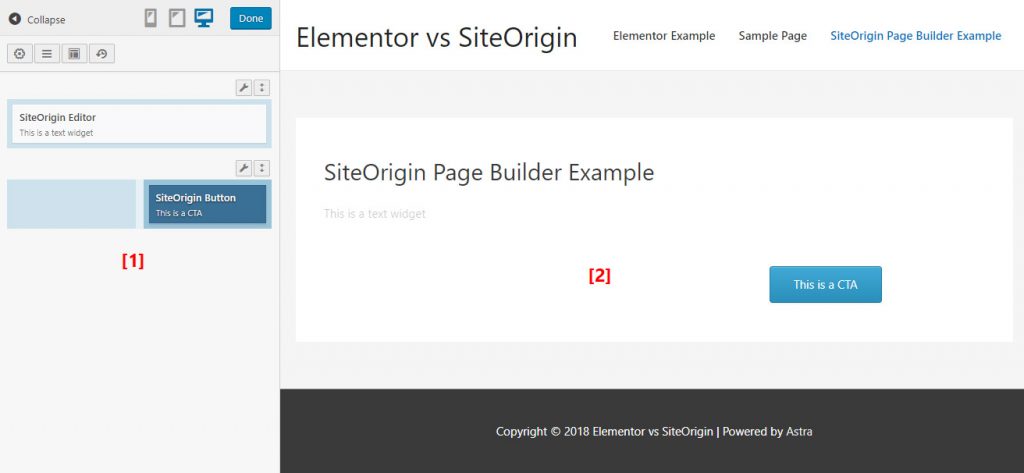 Siteorigin pagebuilder image