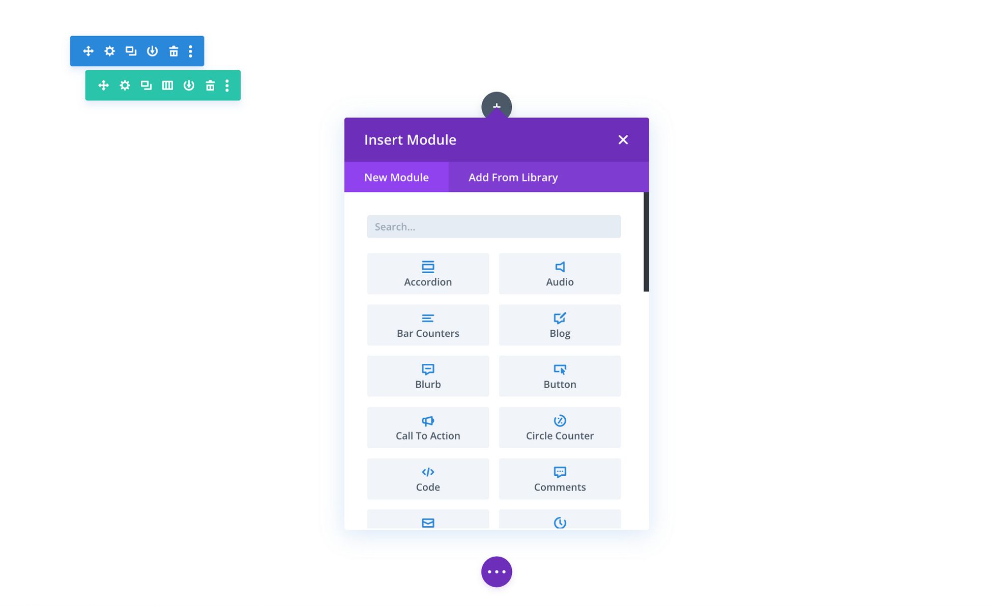 divi builder modules