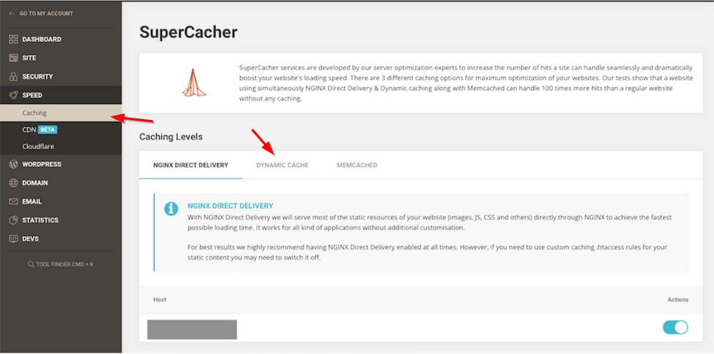 super cacher under speed site tool