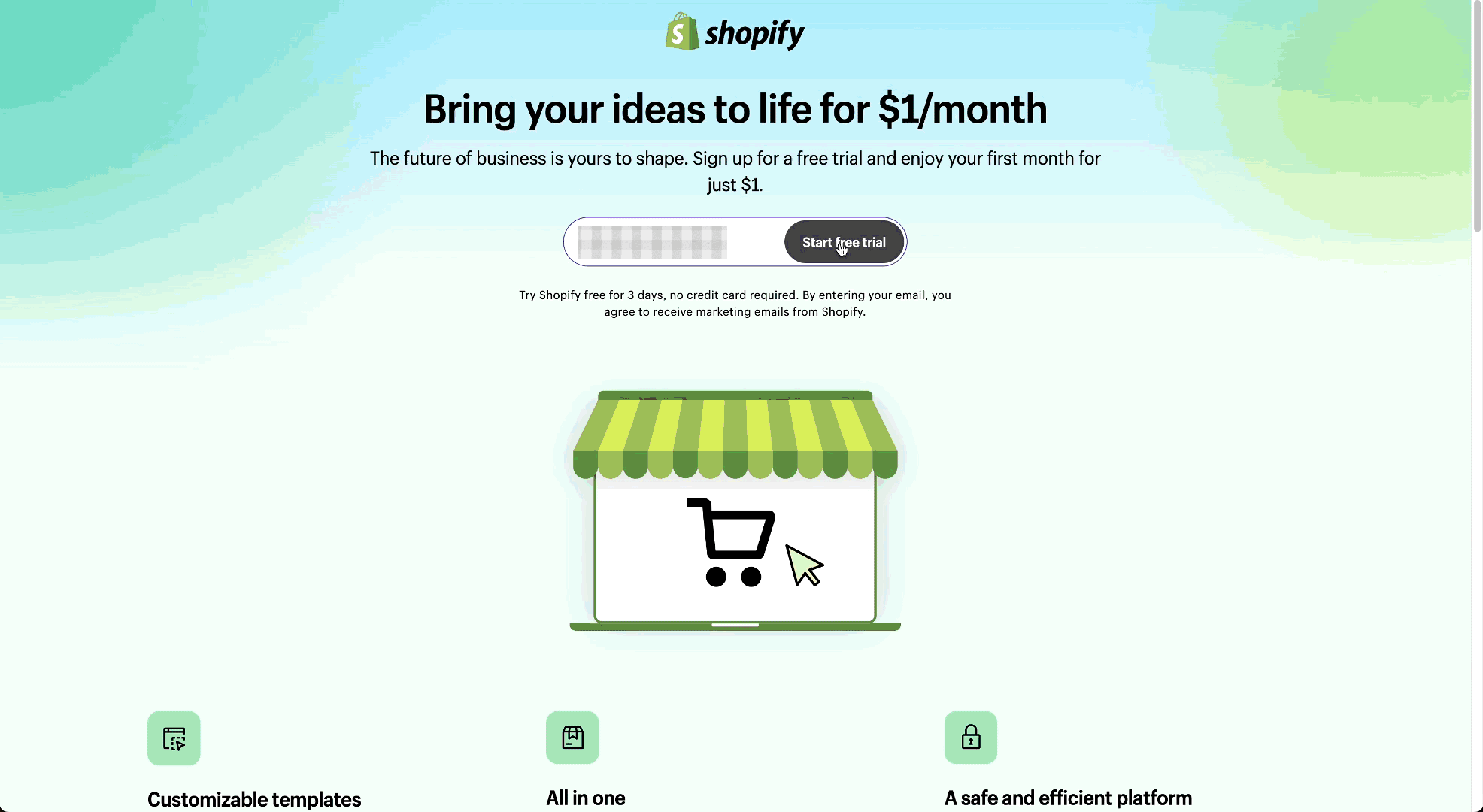 Shopify setup