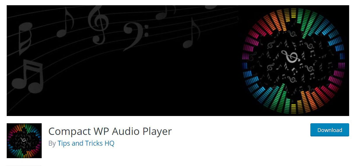 Compact wp audio image