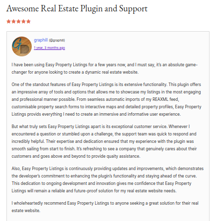 Easy Property Listings Plugin Review