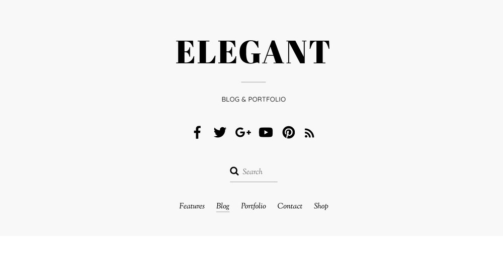 Elegant themify theme