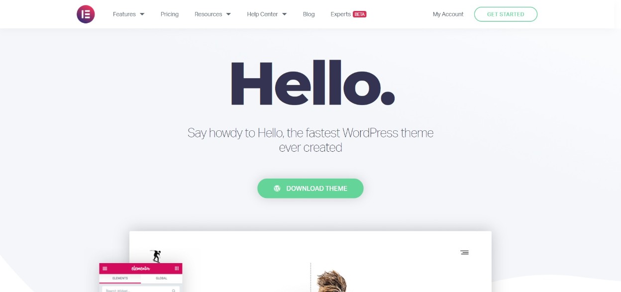 Hello wordpress responsive theme