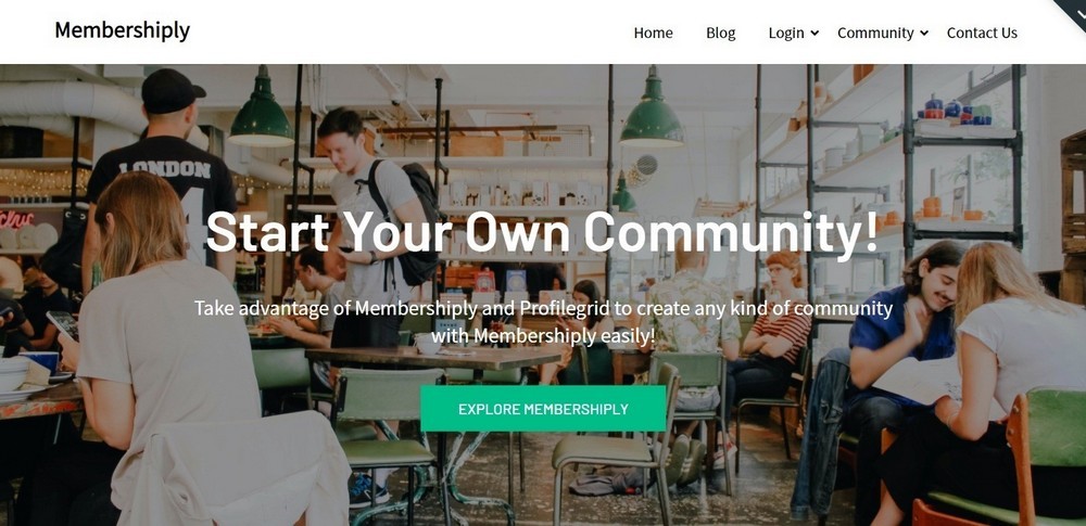 Membershiply WordPress Theme Demo