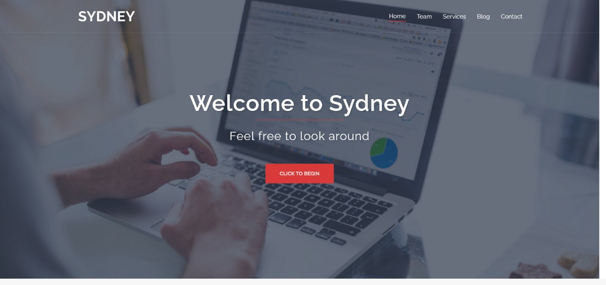 Sydney Gutenberg theme