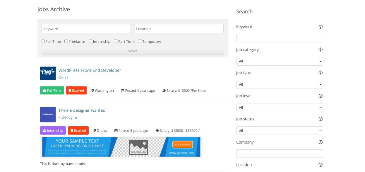 wordpress job board plugin