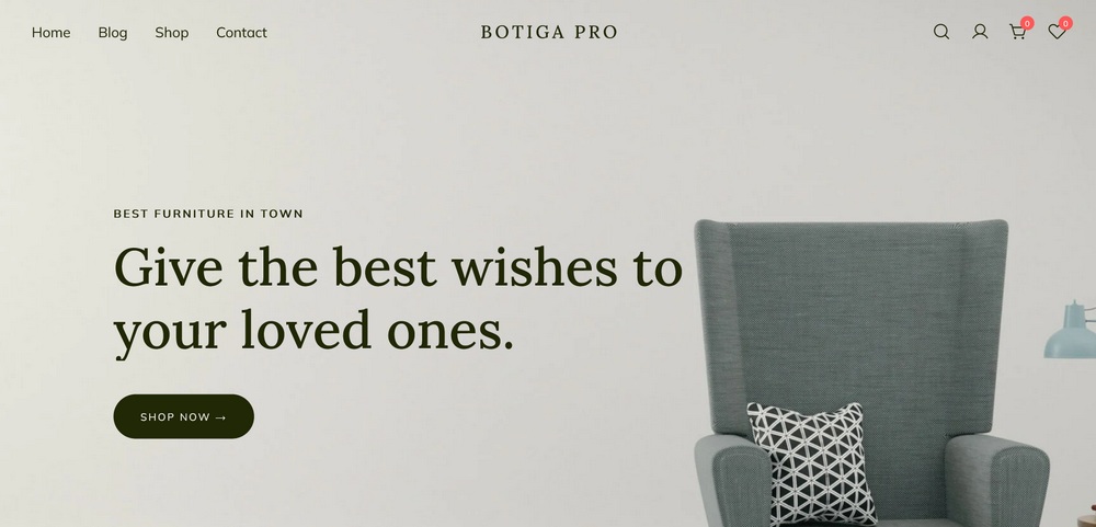 Botiga Furniture demo