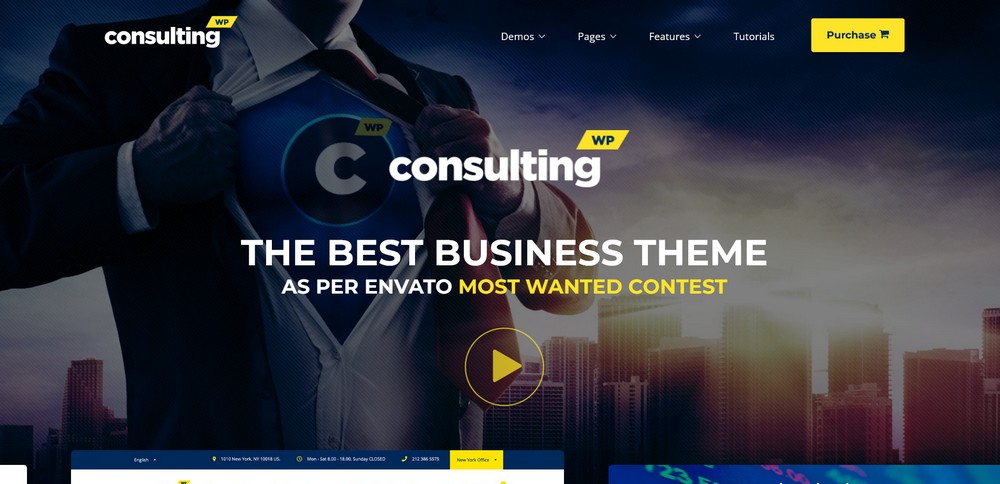 Consulting Business WordPress Theme