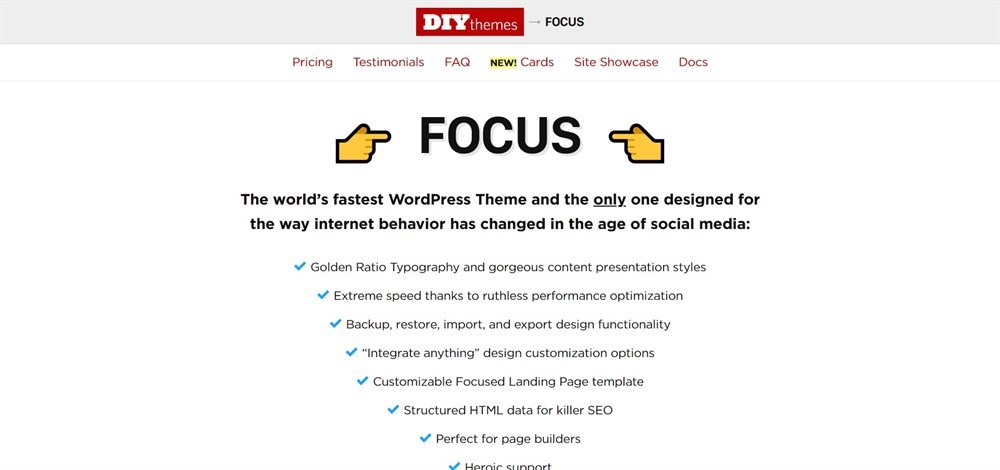 Focus diythemes