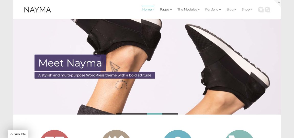 NAYMA wordpress demo site