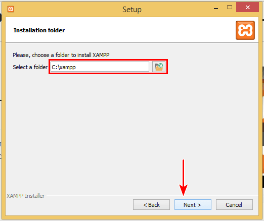 xampp setup 4