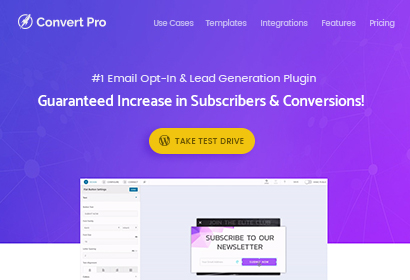 Convert Pro WordPress Plugin