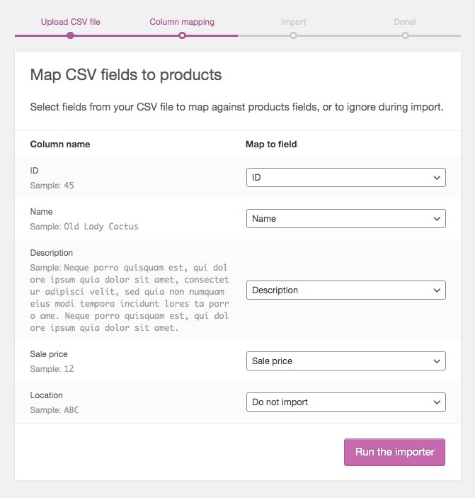 WooCommerce update existing product using importing 2