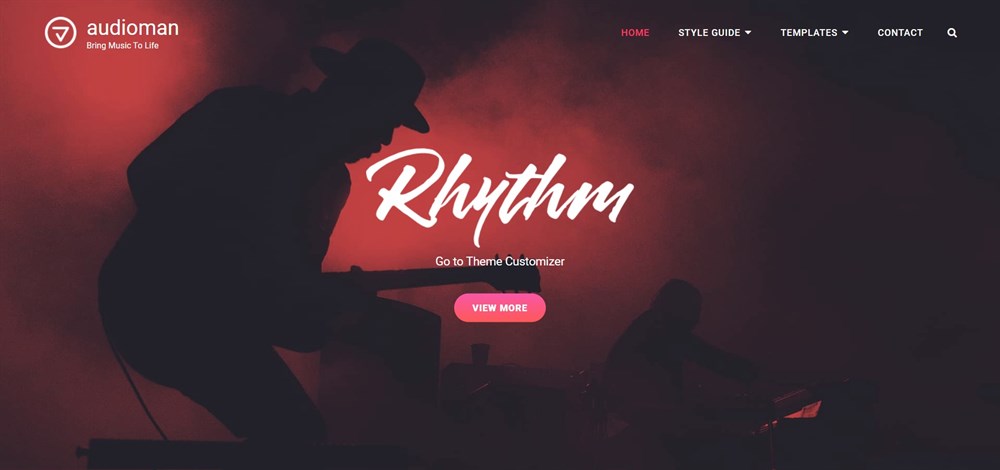 audioman wordpress theme