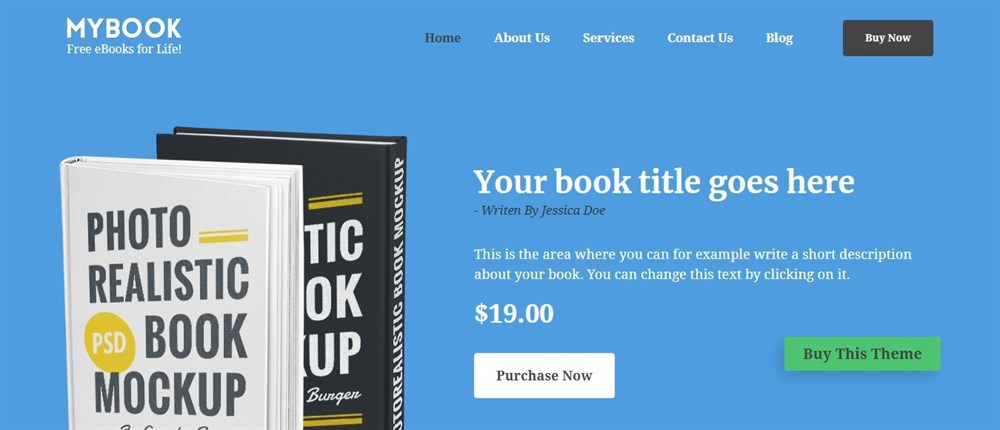 MyBook demo site