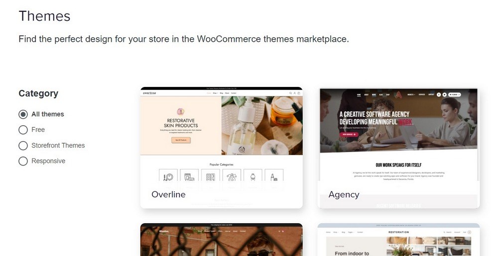 WooCommerce Themes