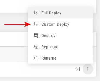 SiteGround staging custom deploy