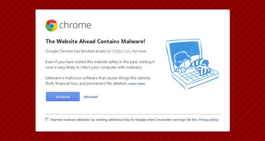 chrome virus notice