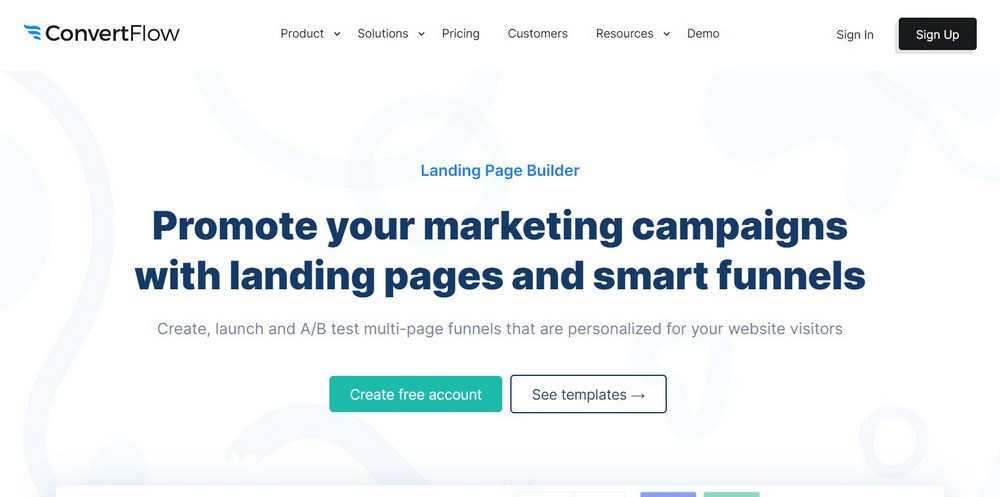 Landing Page Creator ConvertFlow