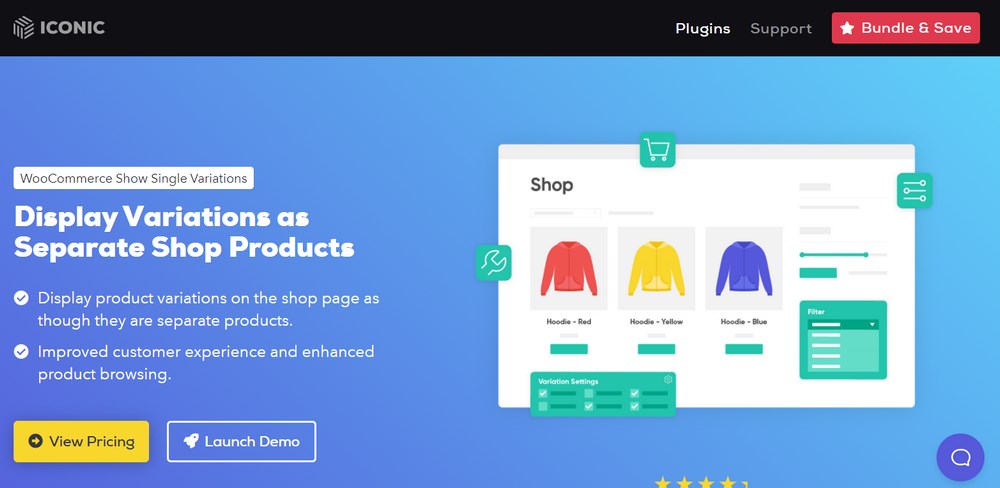 WooCommerce Show Single Variations plugin