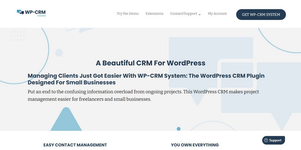 WP-CRM System WordPress