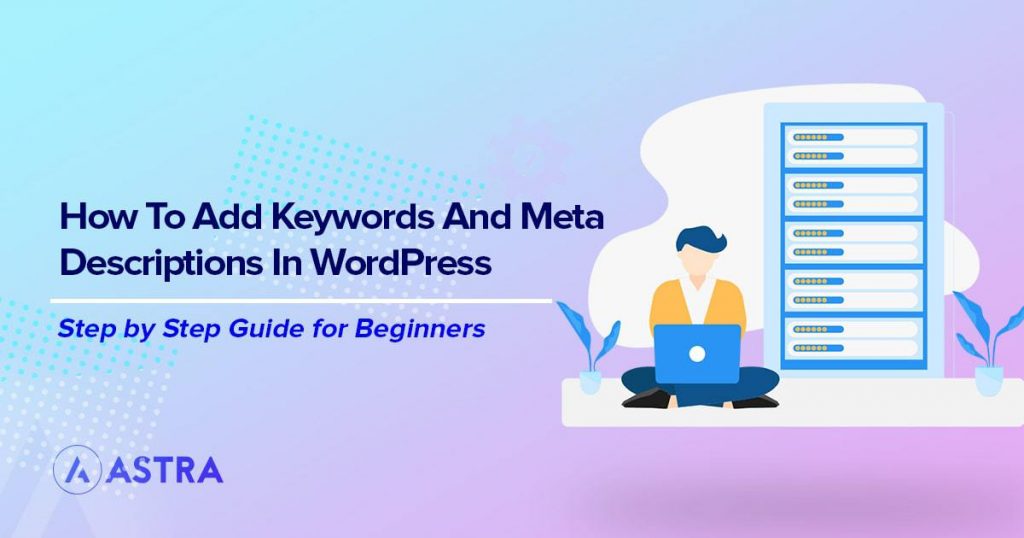 Add keywords and meta description in WordPress