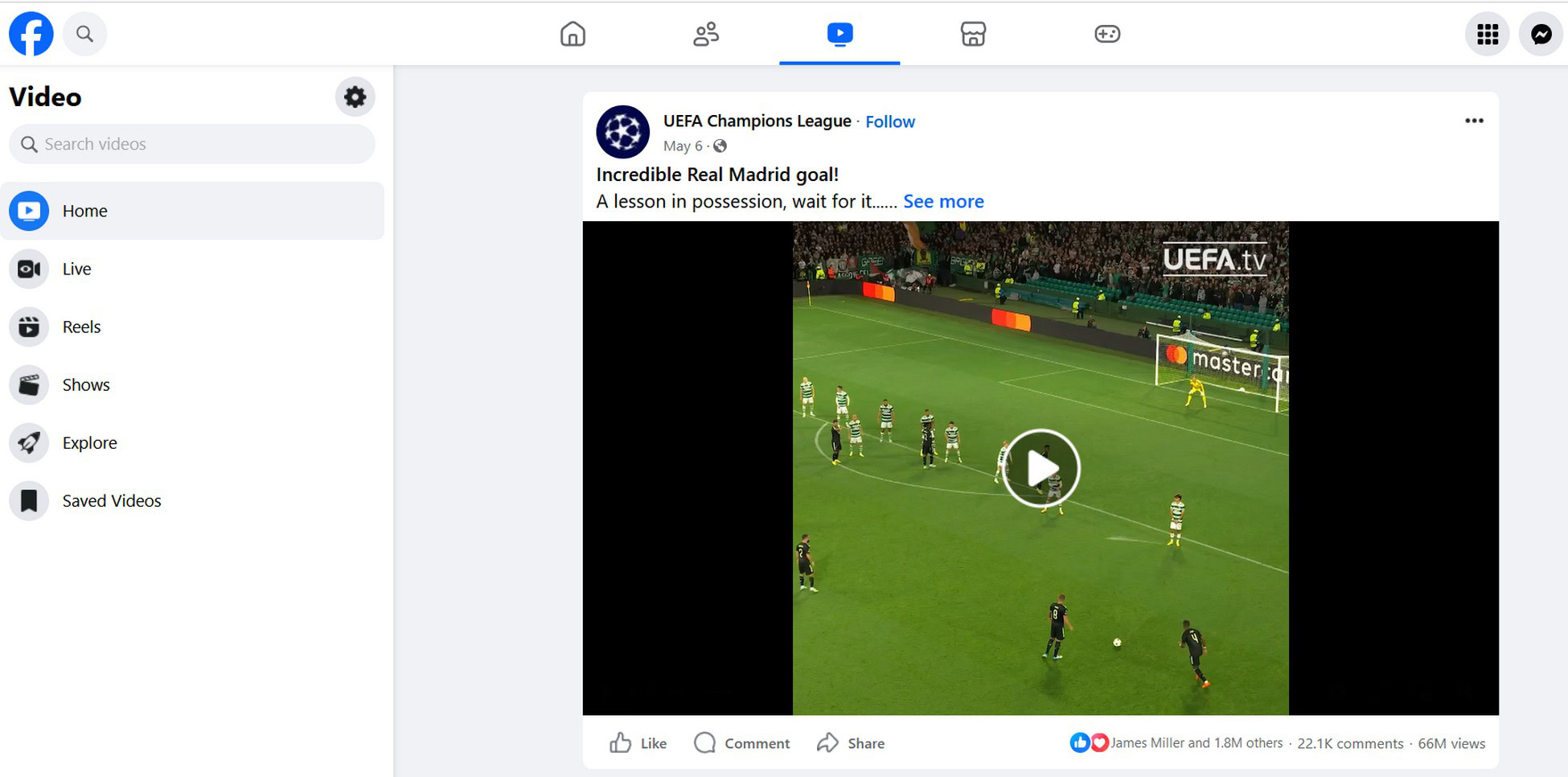 facebook videos platform image