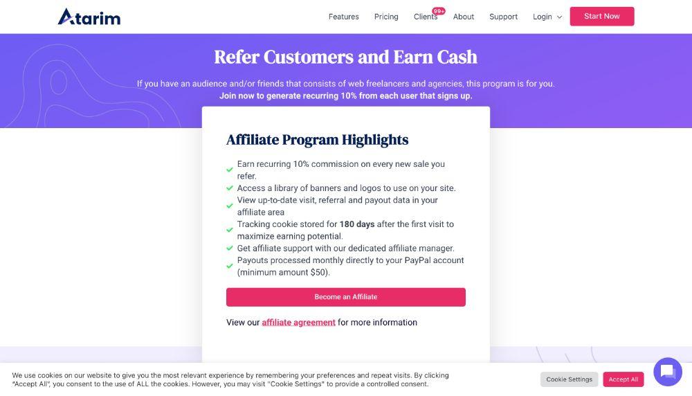 atarim affiliate program