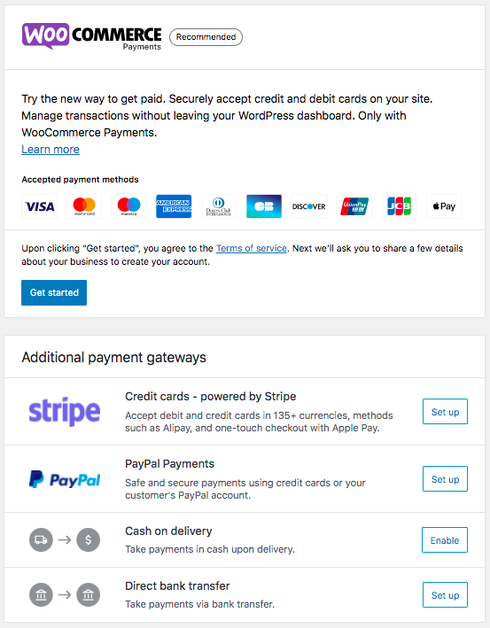 WooCommerce Payments