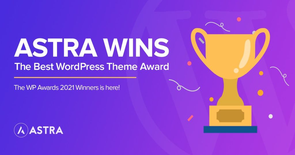 Astra wins WP Awards 2021