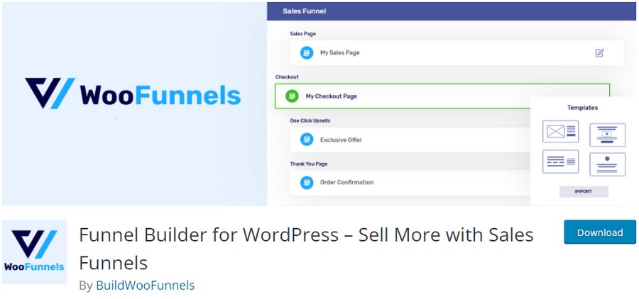 WooFunnels WordPress plugin