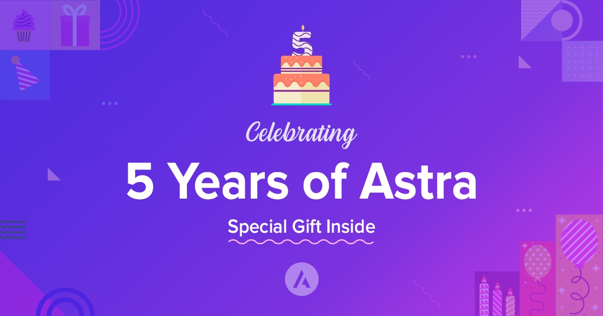 Astra 5th birthday sale