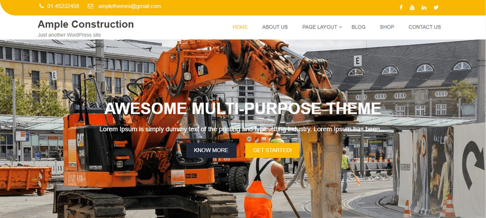 Ample Constructions theme