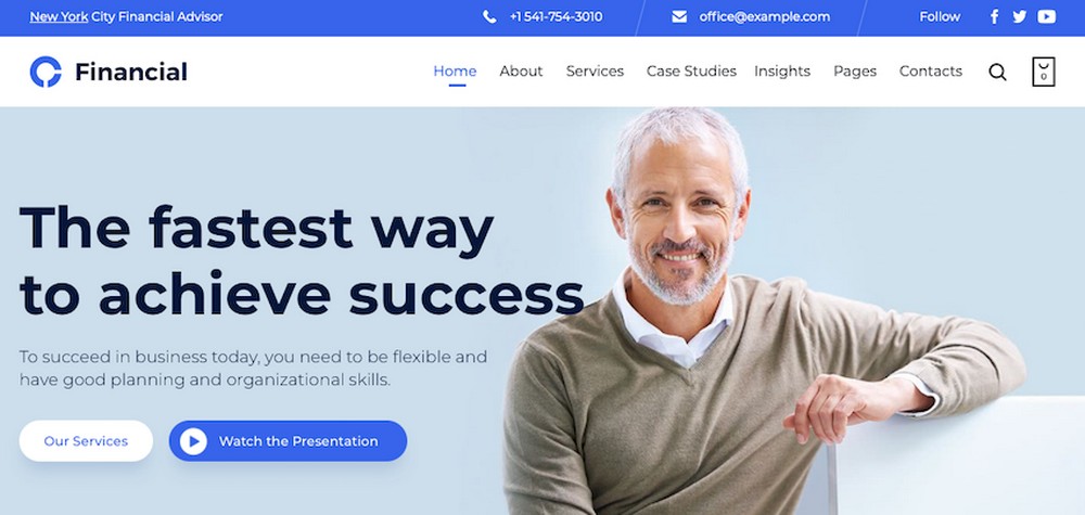 Consultancy WordPress theme