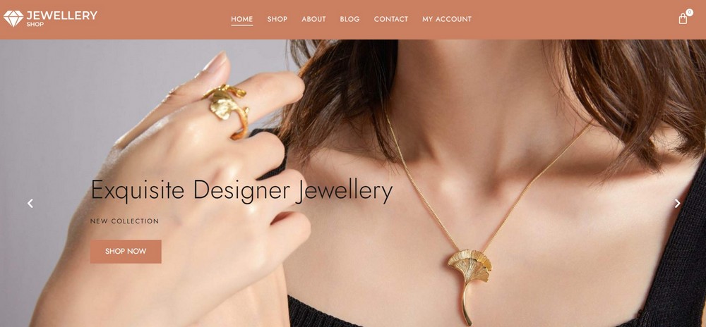 jewellery shop wordpress theme