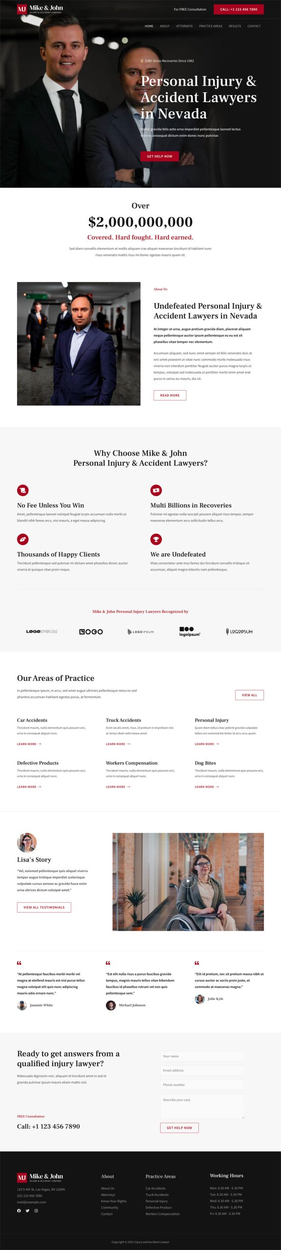 Injury and Accident Lawyer injury accident lawyer 02 home 13