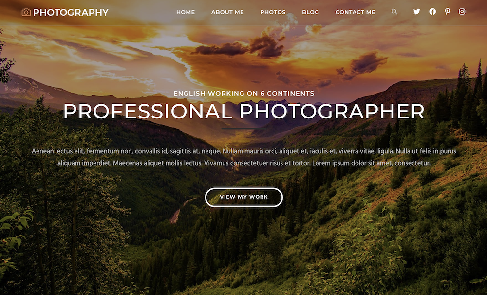 OceanWP WordPress theme