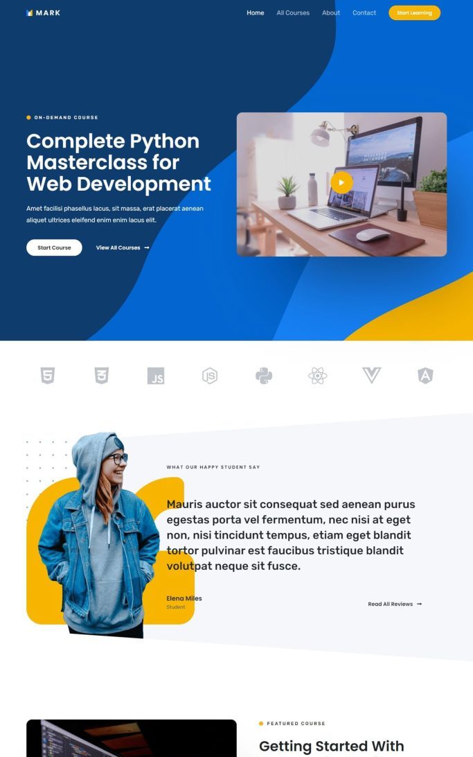 Online Programming Course