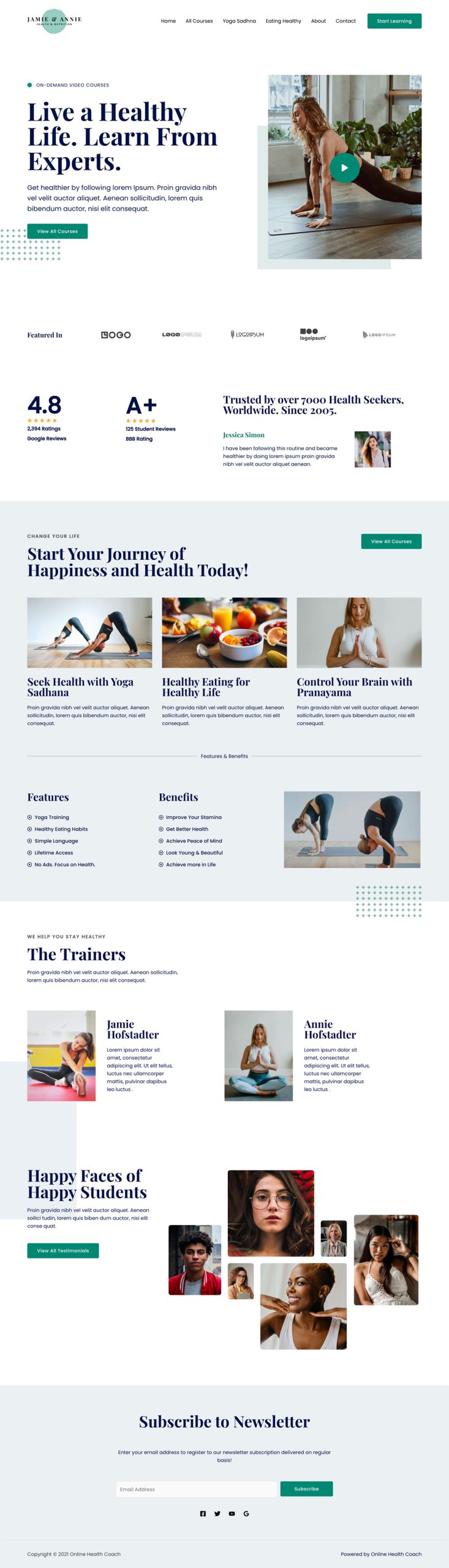 online health coach 02 home 2