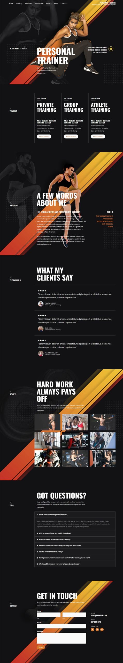 Personal Trainer personal trainer 04 29