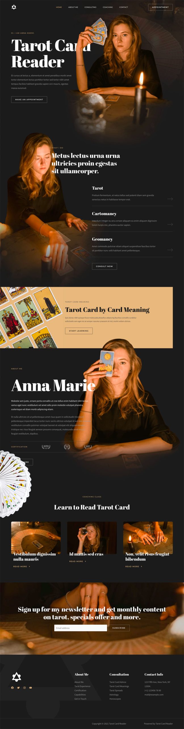 tarot card reader 04 home