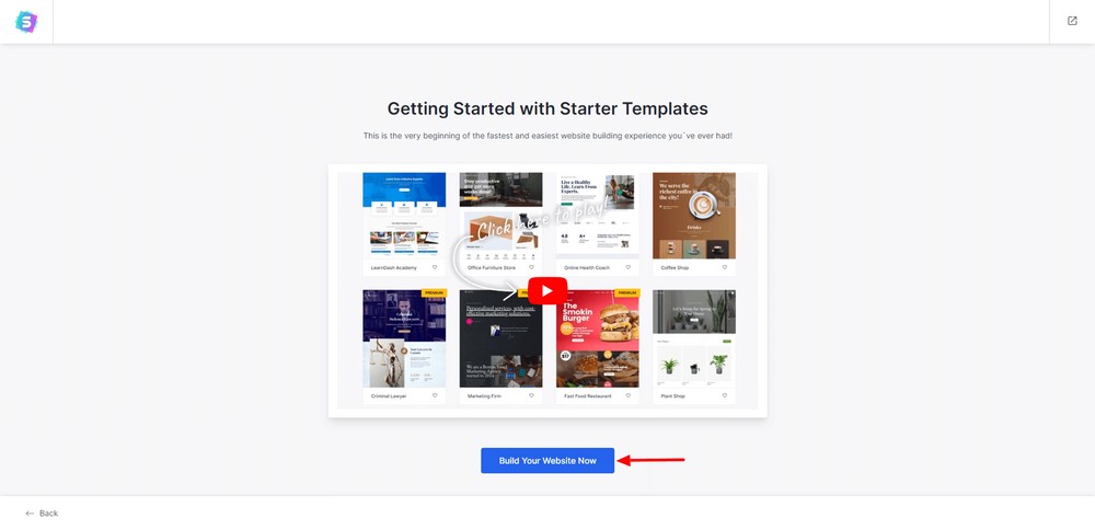 Getting started with starter templates