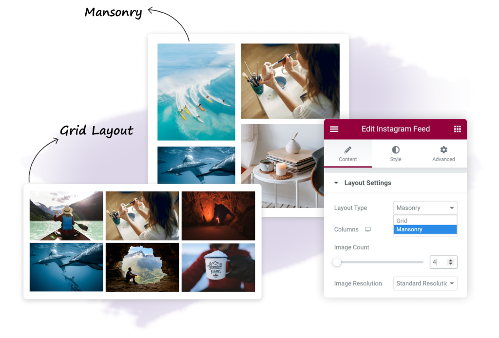 Ultimate Addons for Elementor - Instagram Feed