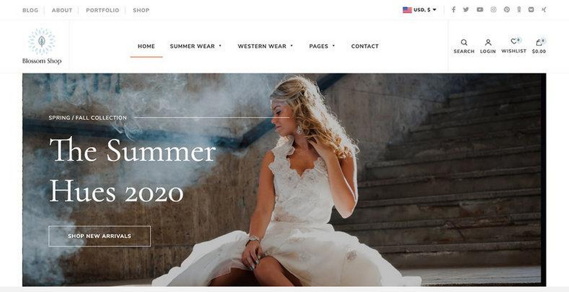 Blossom shop pro WordPress theme