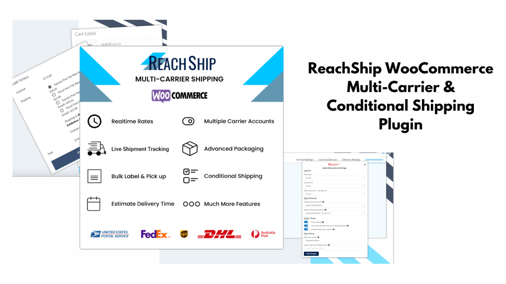 ReachShip WooCommerce Multi-Carrier & Conditional Shipping Plugin