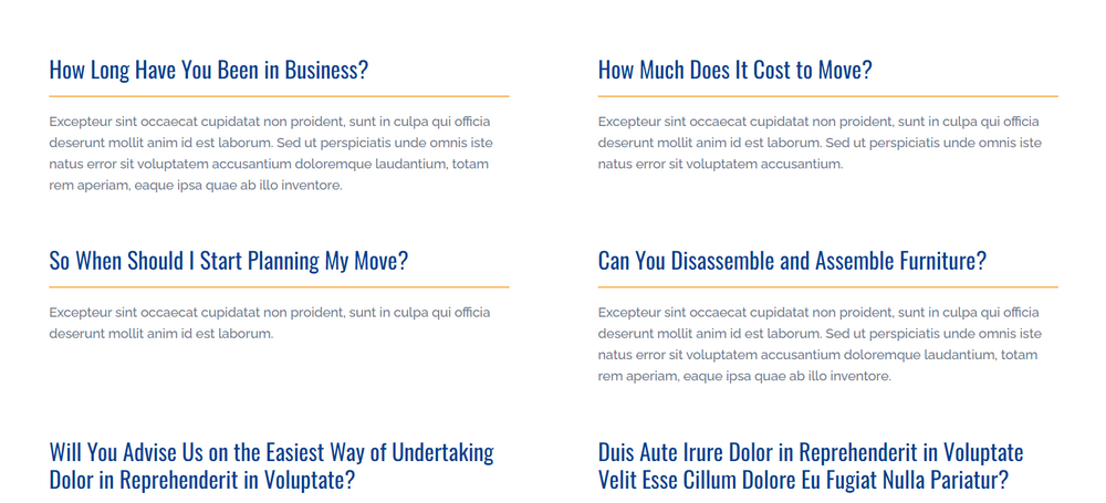 20 FAQ (frequently asked question) design examples and templates Word Image 159239 3