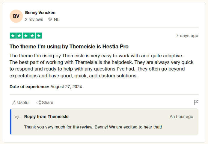 What people think of Hestia Pro