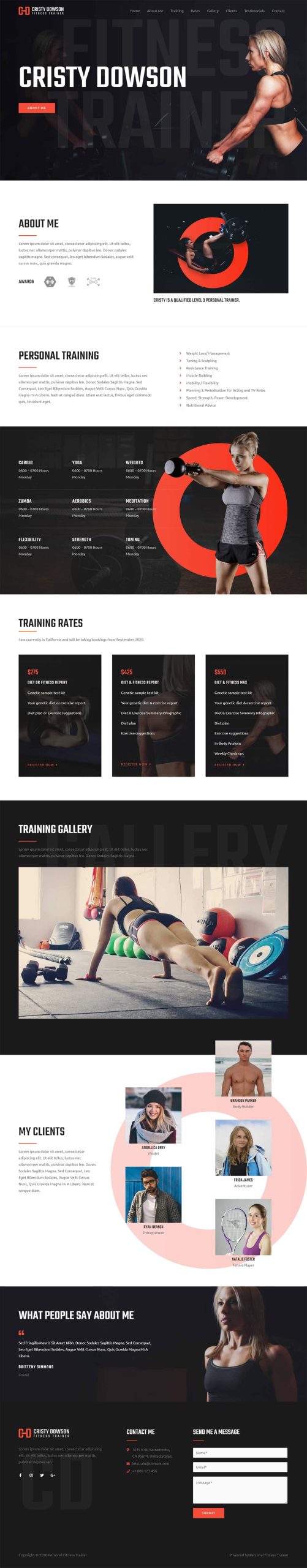 Personal Fitness Trainer fitness trainer 02 home