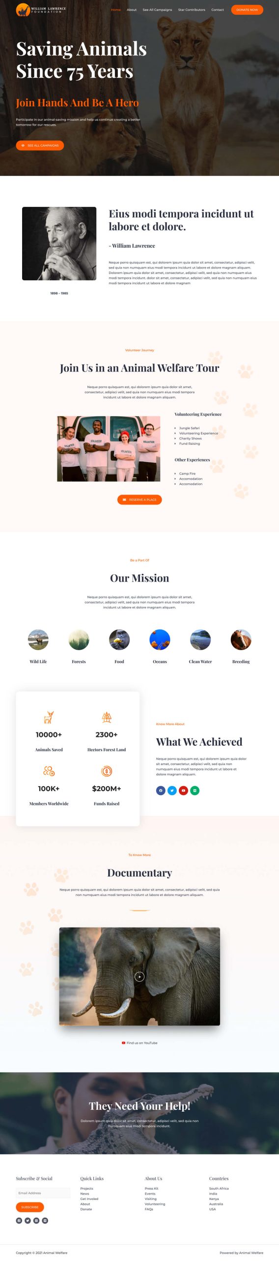 Animal Welfare animal welfare home page